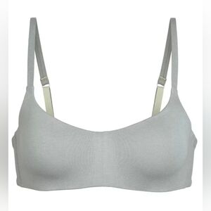 SKIMS Light Gray Wireless Scoop Bralette